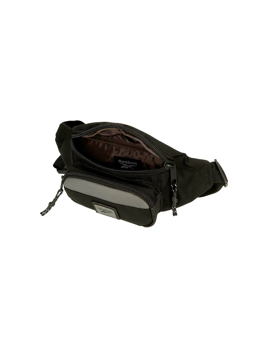 Sac banane Reebok avec poche frontale Dexter Noir
