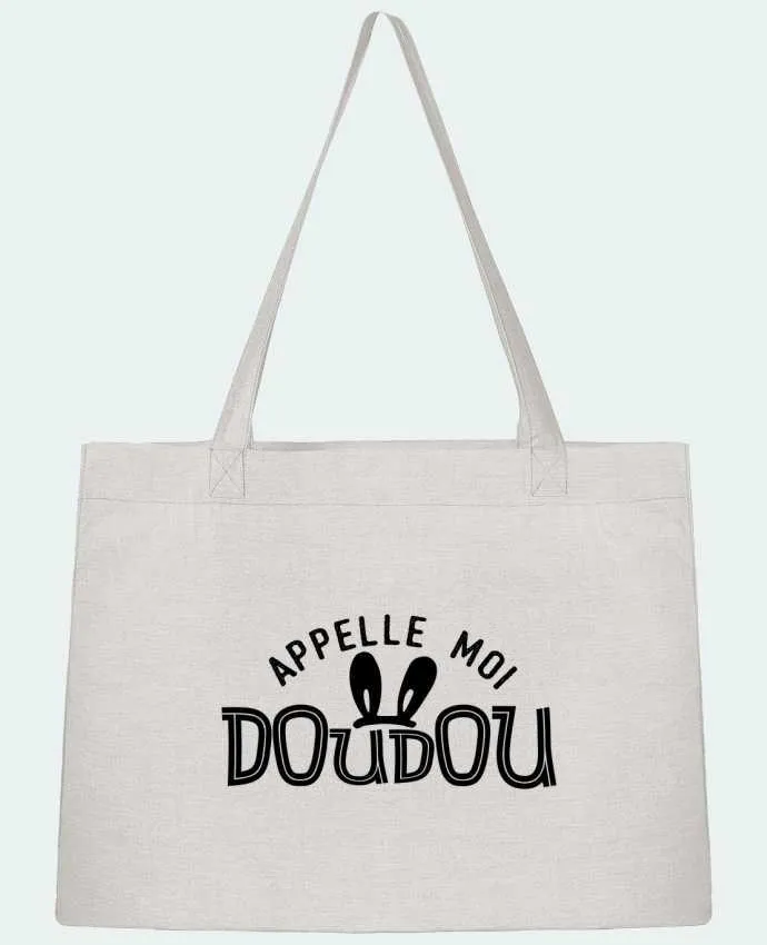 Sac Shopping Appelle moi doudou par tunetoo