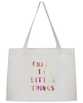 Sac Shopping Enjoy the little things par Les Caprices de Filles