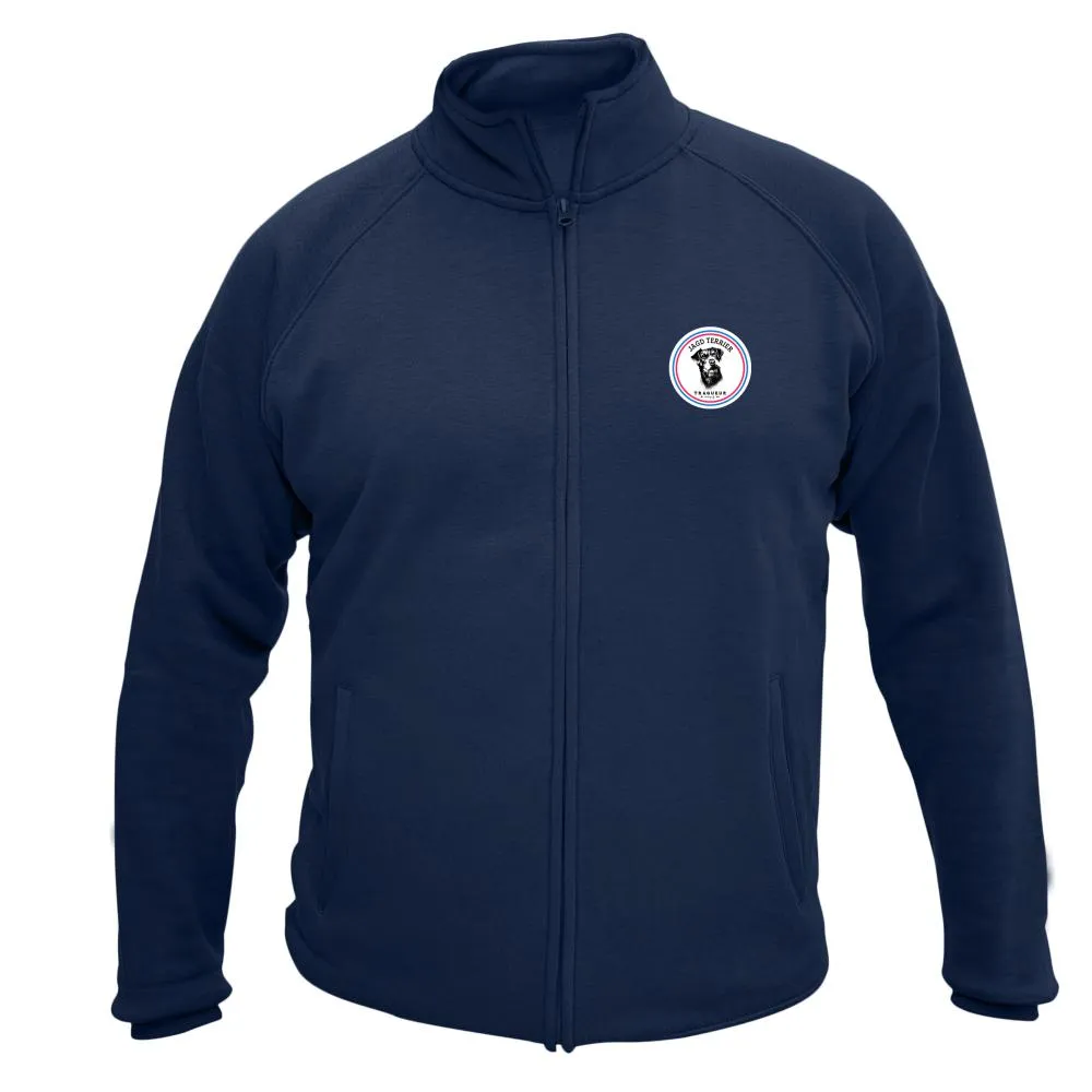 Sweat Cardigan – Ecusson Jagd Terrier