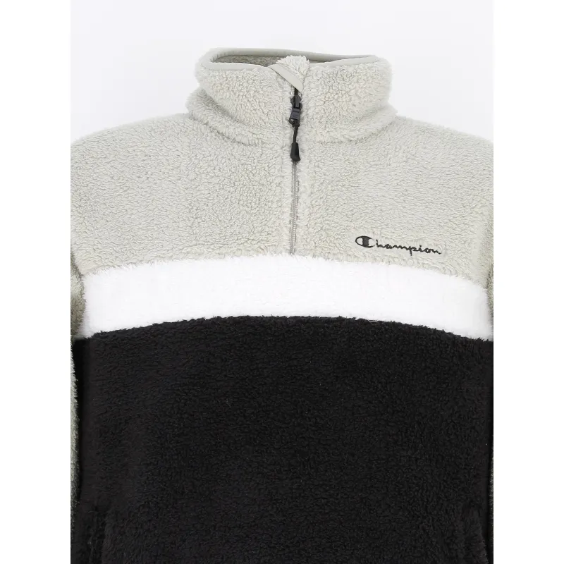 Sweat polaire zippé noir homme - Champion | wimod