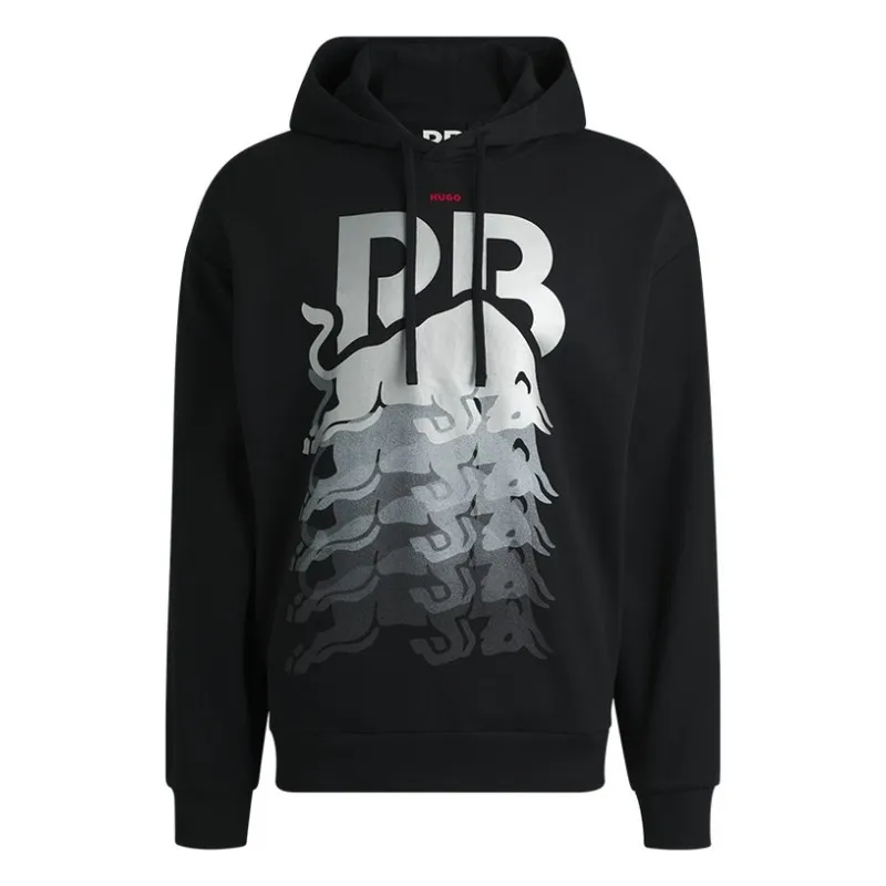Sweat-shirt noir contrasté Visa Cash App RB