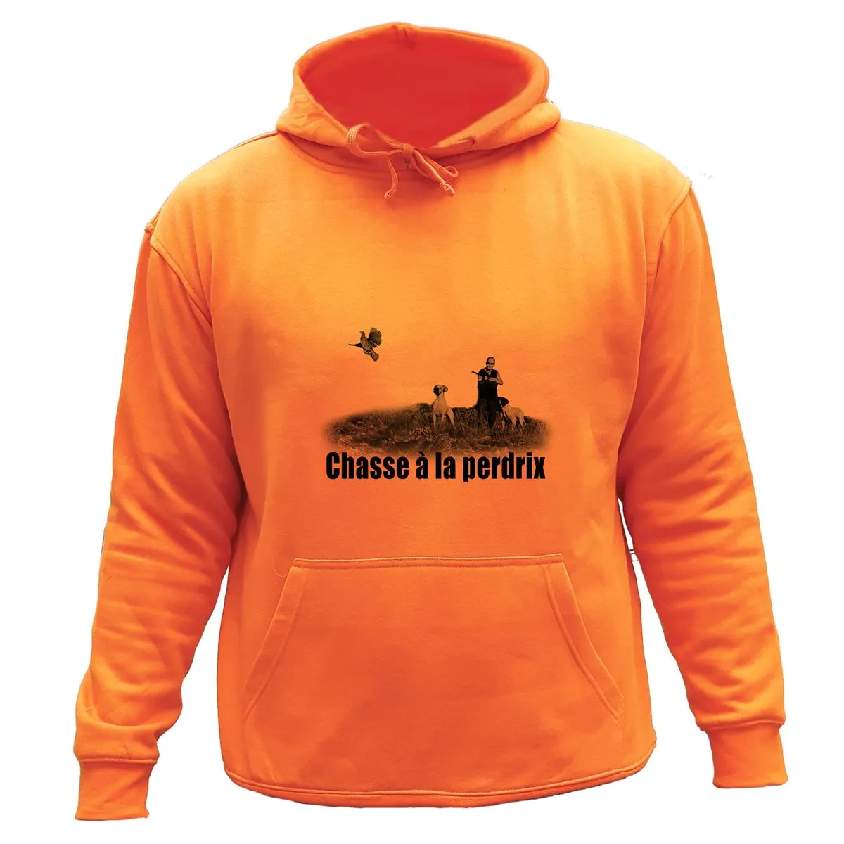 Sweat/pull de chasse Perdrix – Chasse à la Perdrix