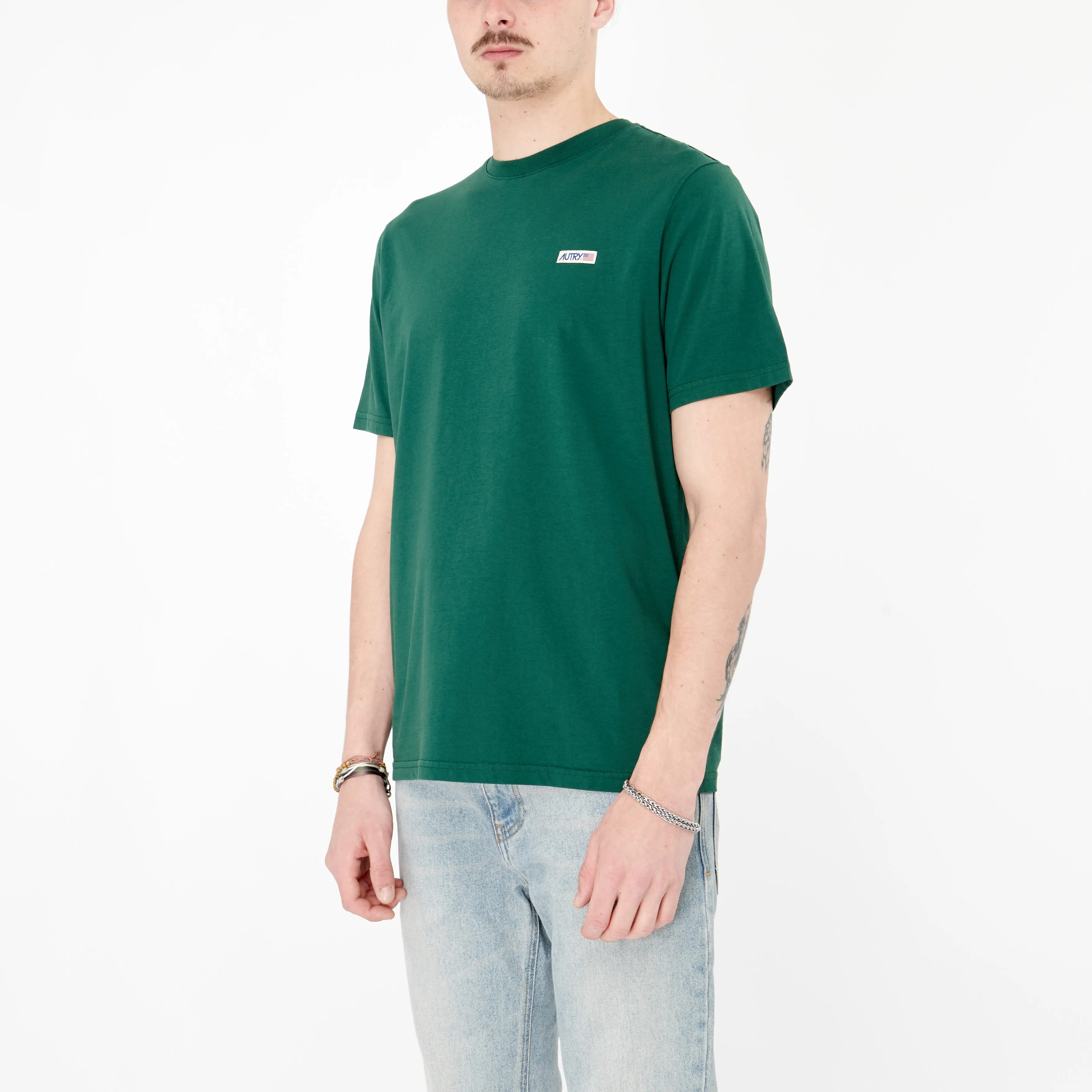 T-shirt Autry Label Vert
