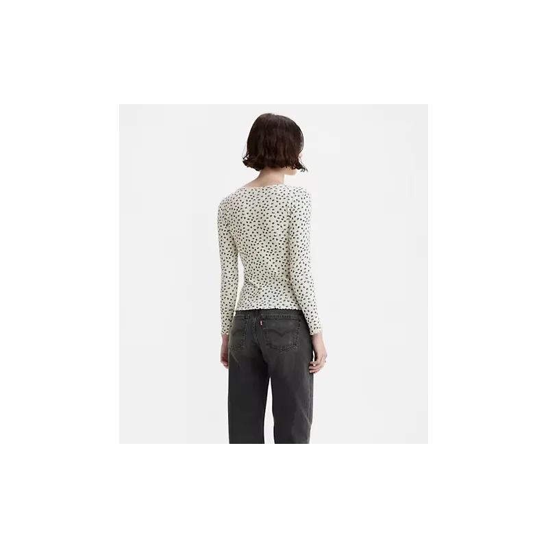 T-Shirt Femme Levi's® DRY GOODS HENLEY