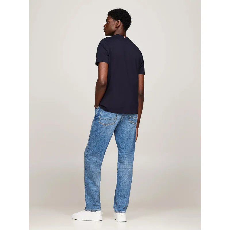 T-shirt global bleu marine homme - Tommy Hilfiger | wimod