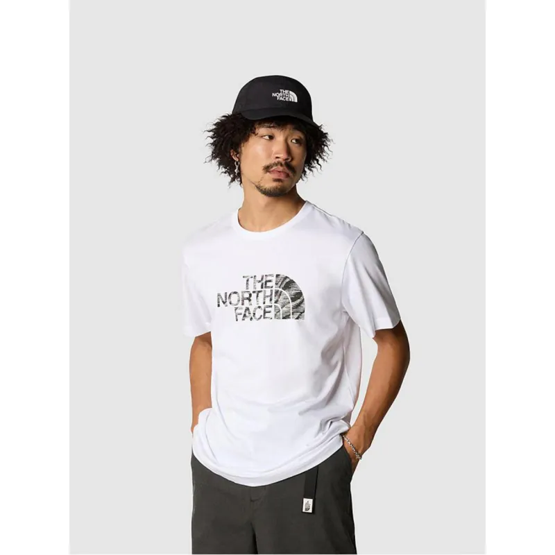 T-shirt graphique bleu marine homme - Oxbow | wimod