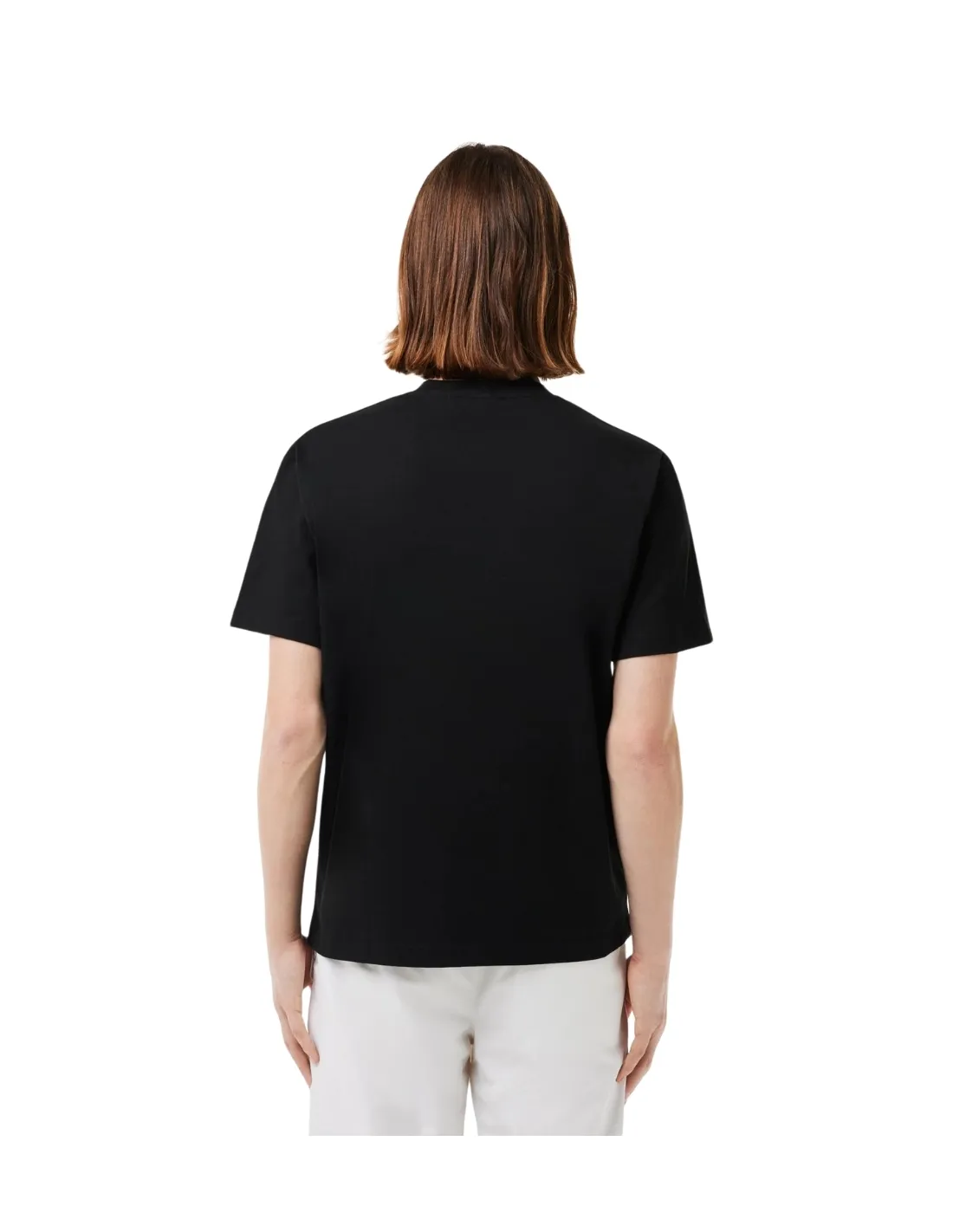 T shirt homme Lacoste Ref 62387 031 Noir