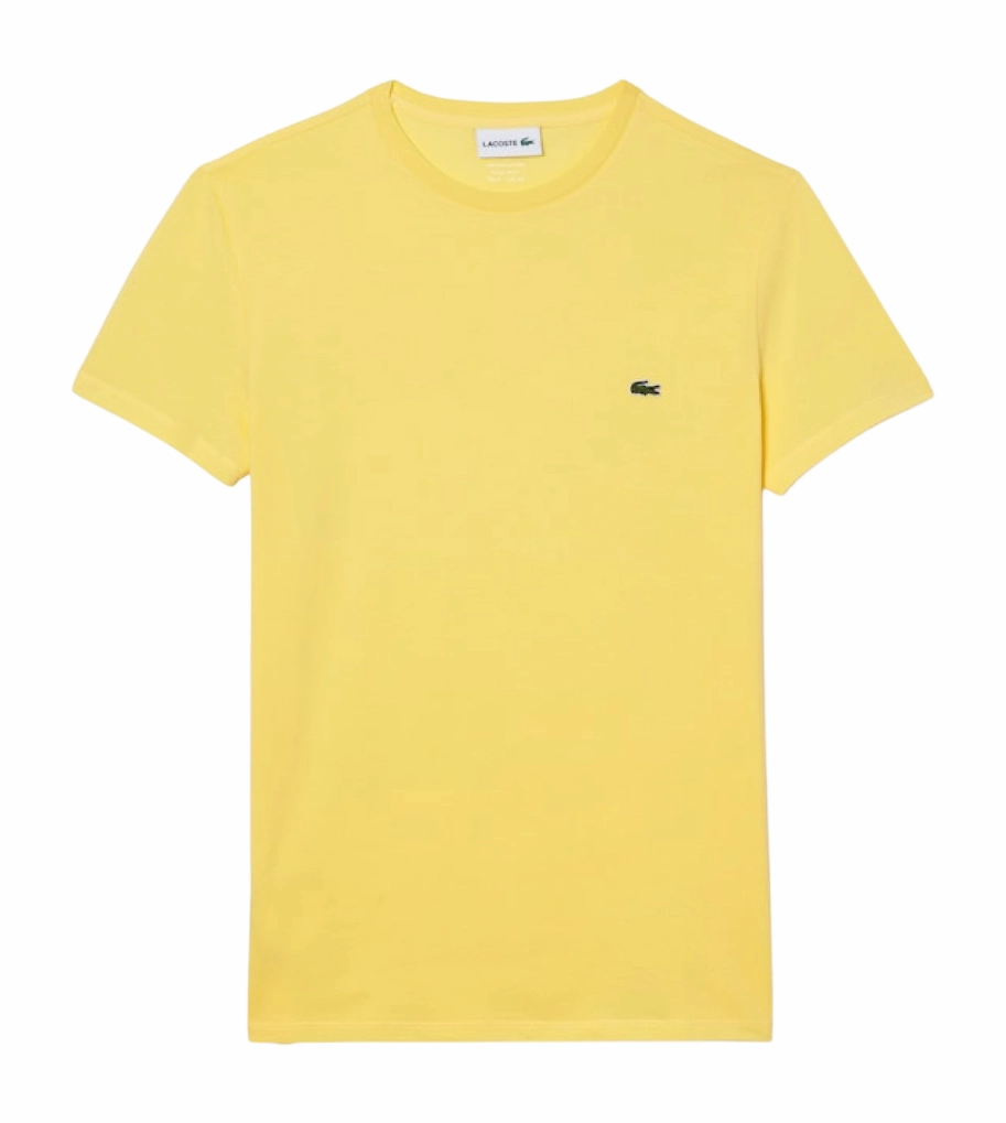 T-shirt Lacoste Homme TH6709 Yellow