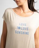 T-shirt manches courtes avec sérigraphie