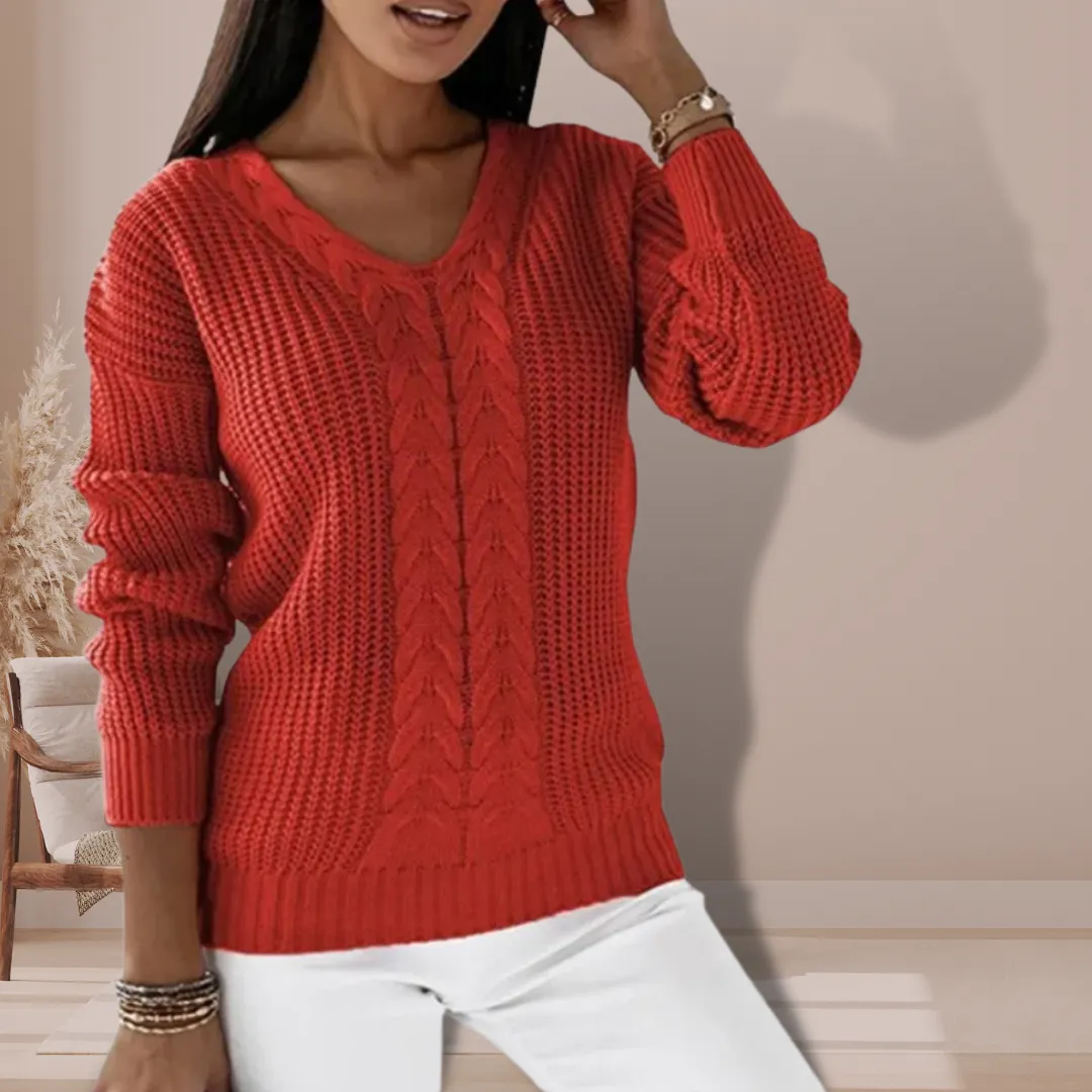 Velly | Pull D'hiver En Tricot Pour Femme | Manches Longues