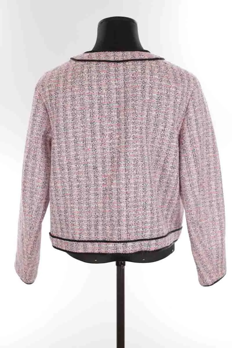 Veste en coton  Maje rose. Matière principale coton. Taille 38.