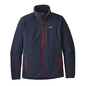 Veste Polaire M's Performance Better Sweater Jkt Homme - Bleu