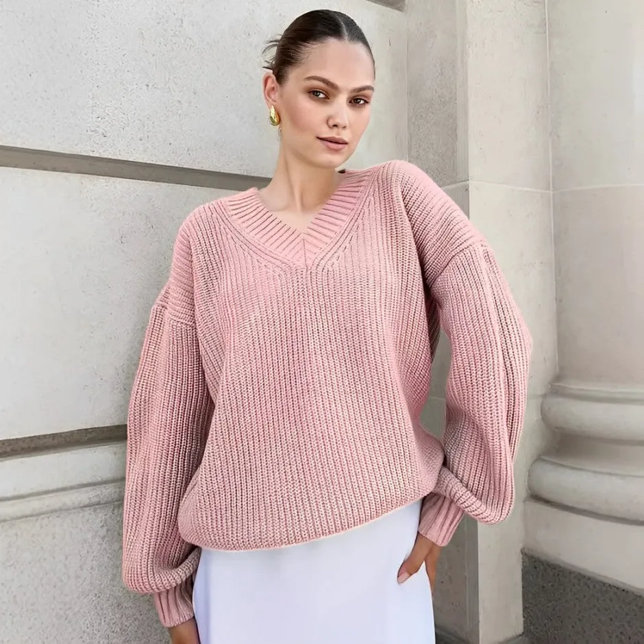 Vienna - Pull thermique confortable et décontracté à la coupe surdimensionnée