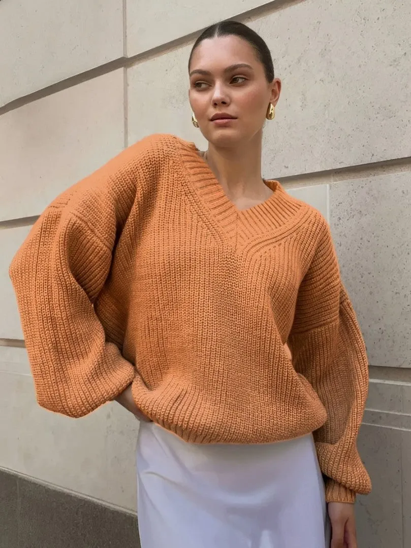 Vienna - Pull thermique confortable et décontracté à la coupe surdimensionnée